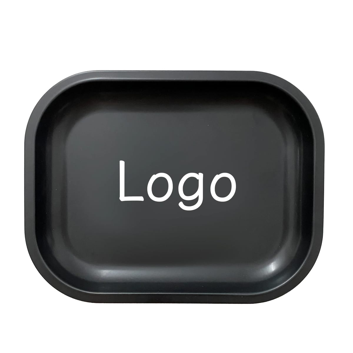180x140mm Rectangular Tobacco Tinplate Metal Rolling Tray