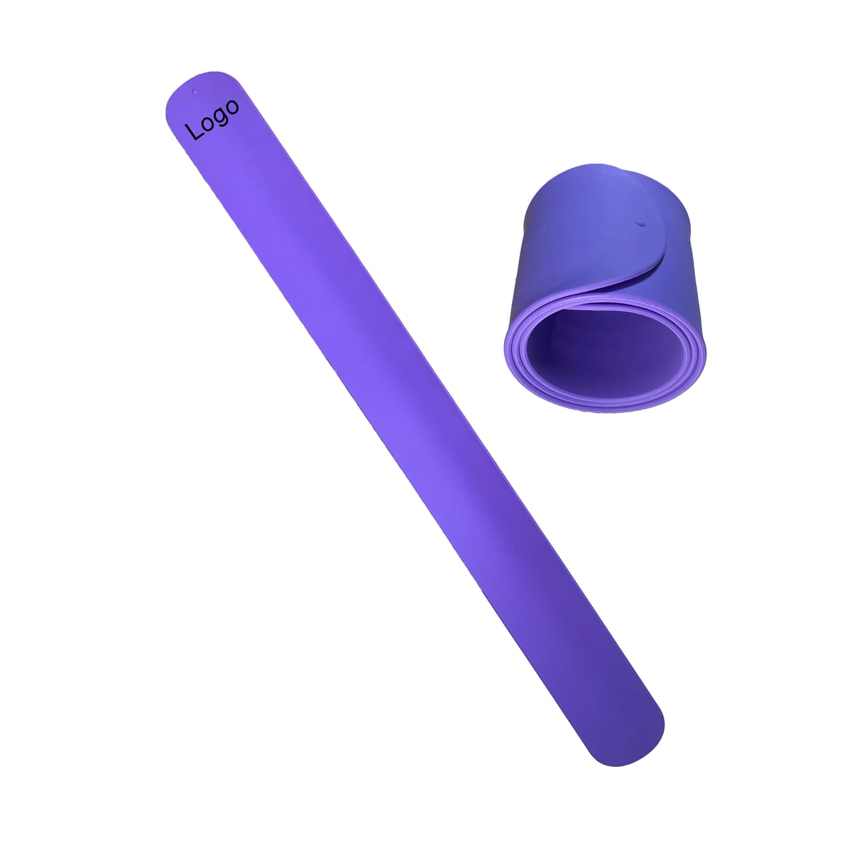 20x2" Silicone Slap Band Yoga Mat and Exercise Strap Carrier