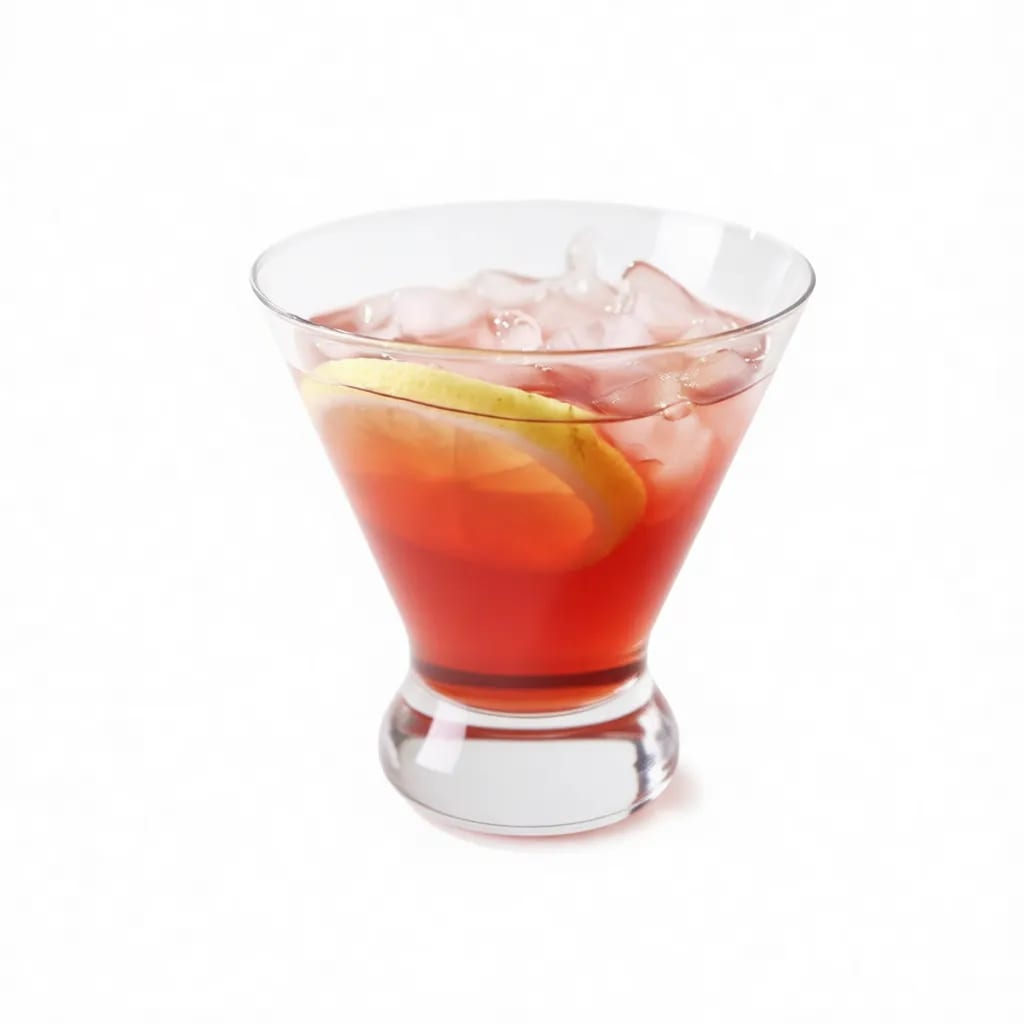 9oz Clear Stemless Martini Glass Heavy Base Bar Beverage Cup