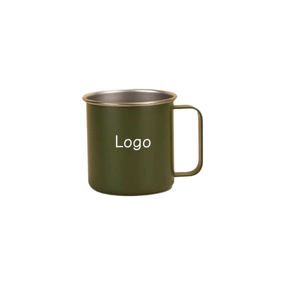 Classic 12 oz Stainless Steel Outdoor Adventure Camp Mug