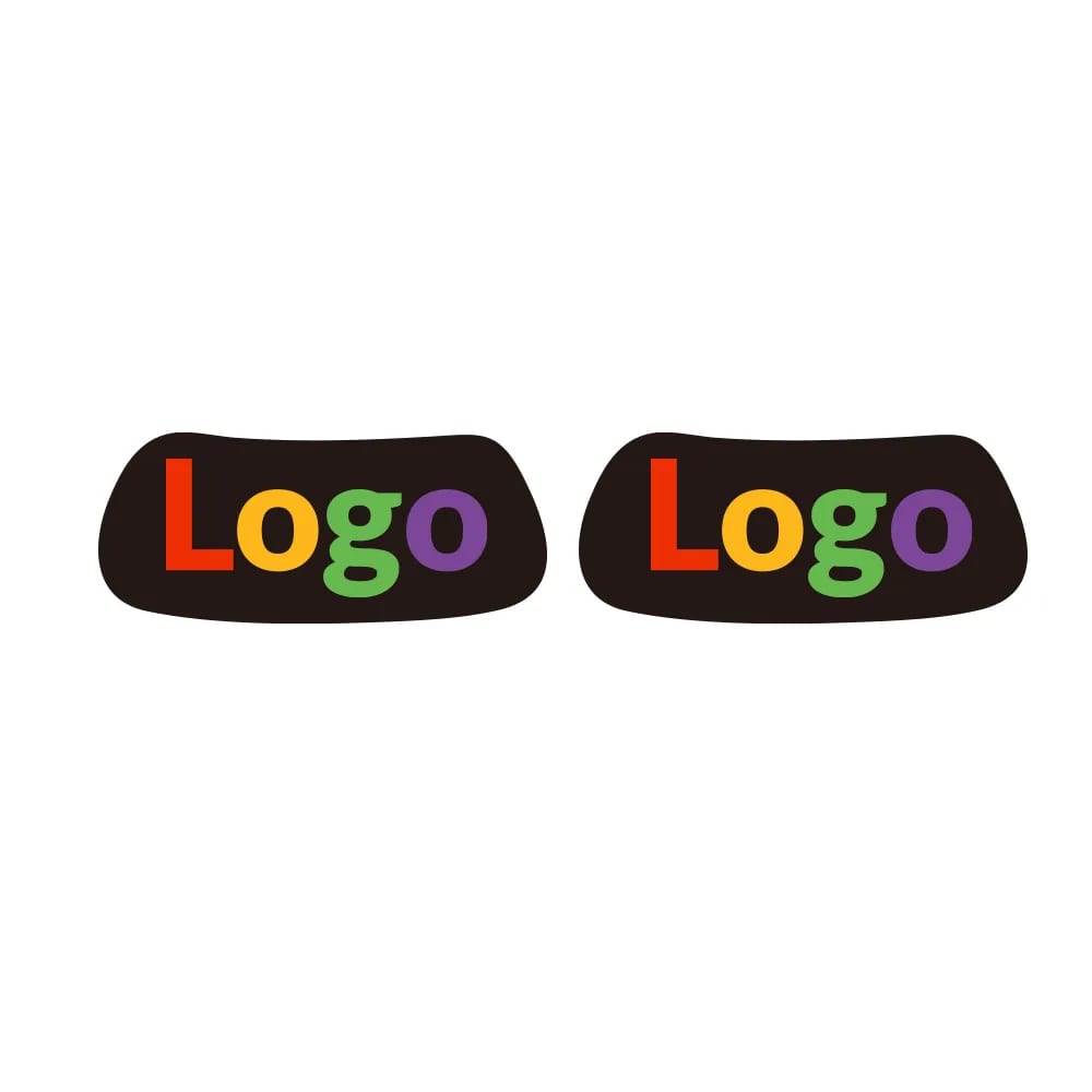 Full Color Imprint Sports Eye Black Glare Reducing Strips