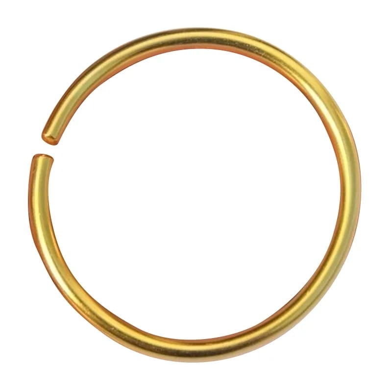 Handcrafted Solid Brass Minimalist Unisex Open Bangle Cuff