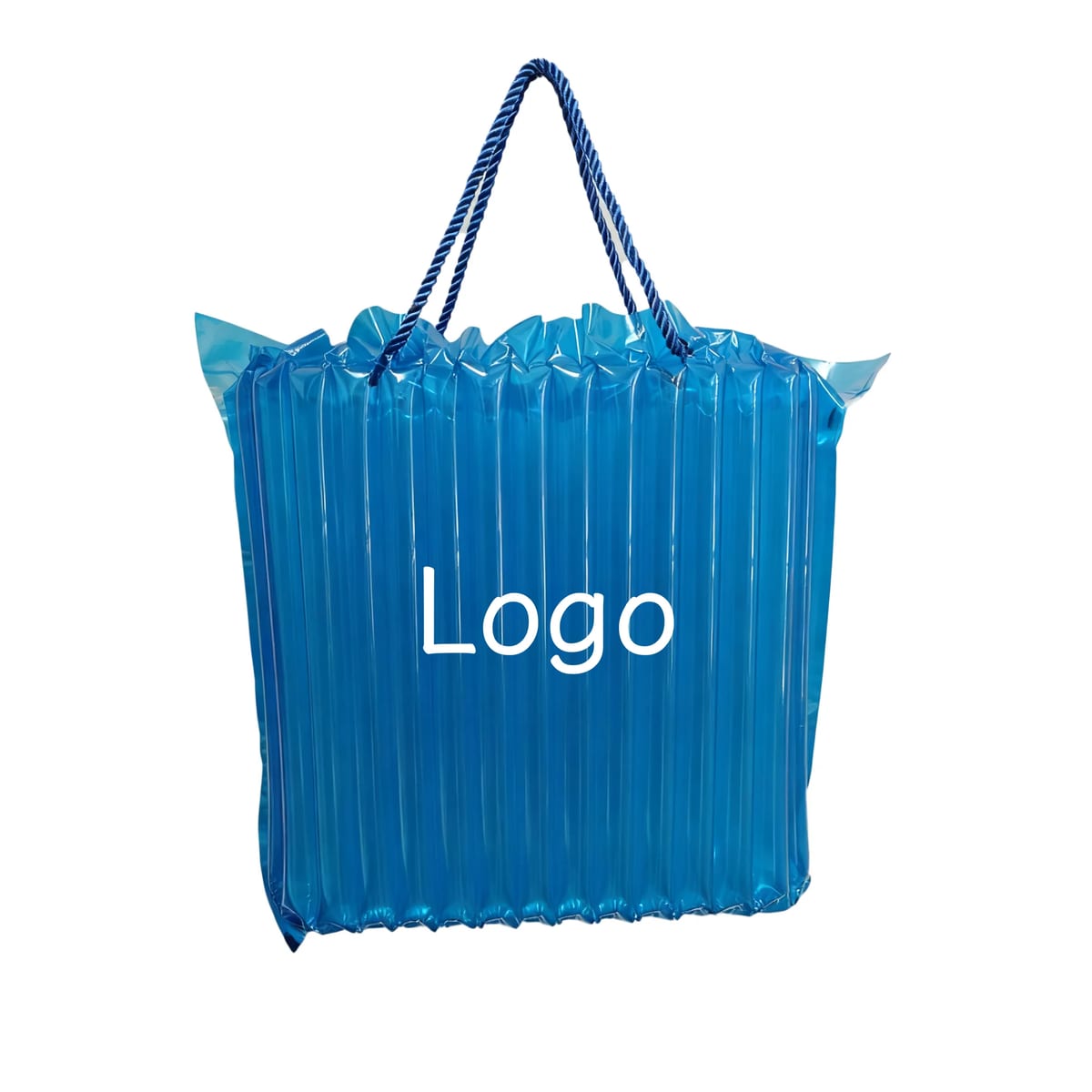Inflatable Air Filled Tote Bag with Durable Rope Handles