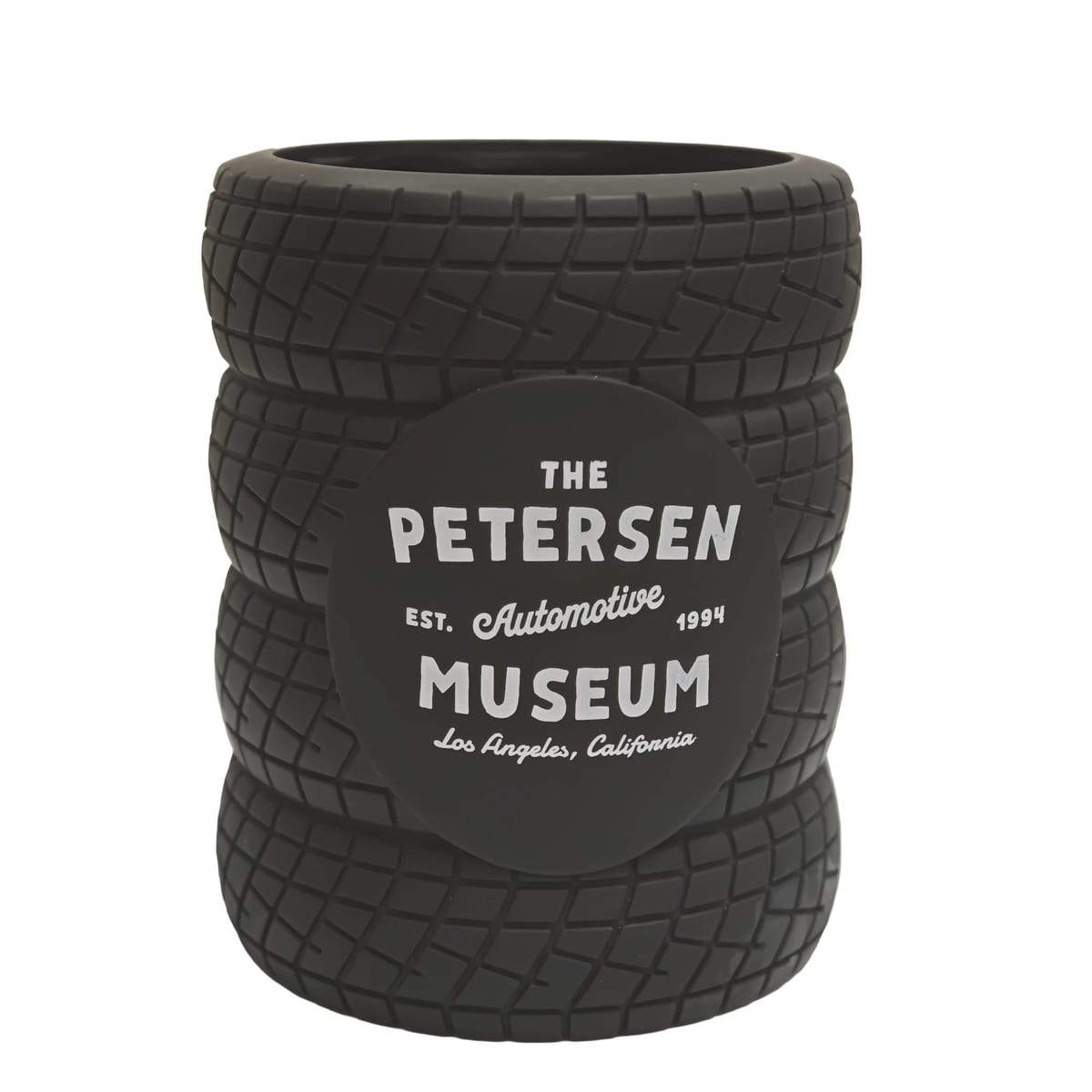 Novelty Stacked Tire Insulated Can Cooler Desk Caddy Pen Cup