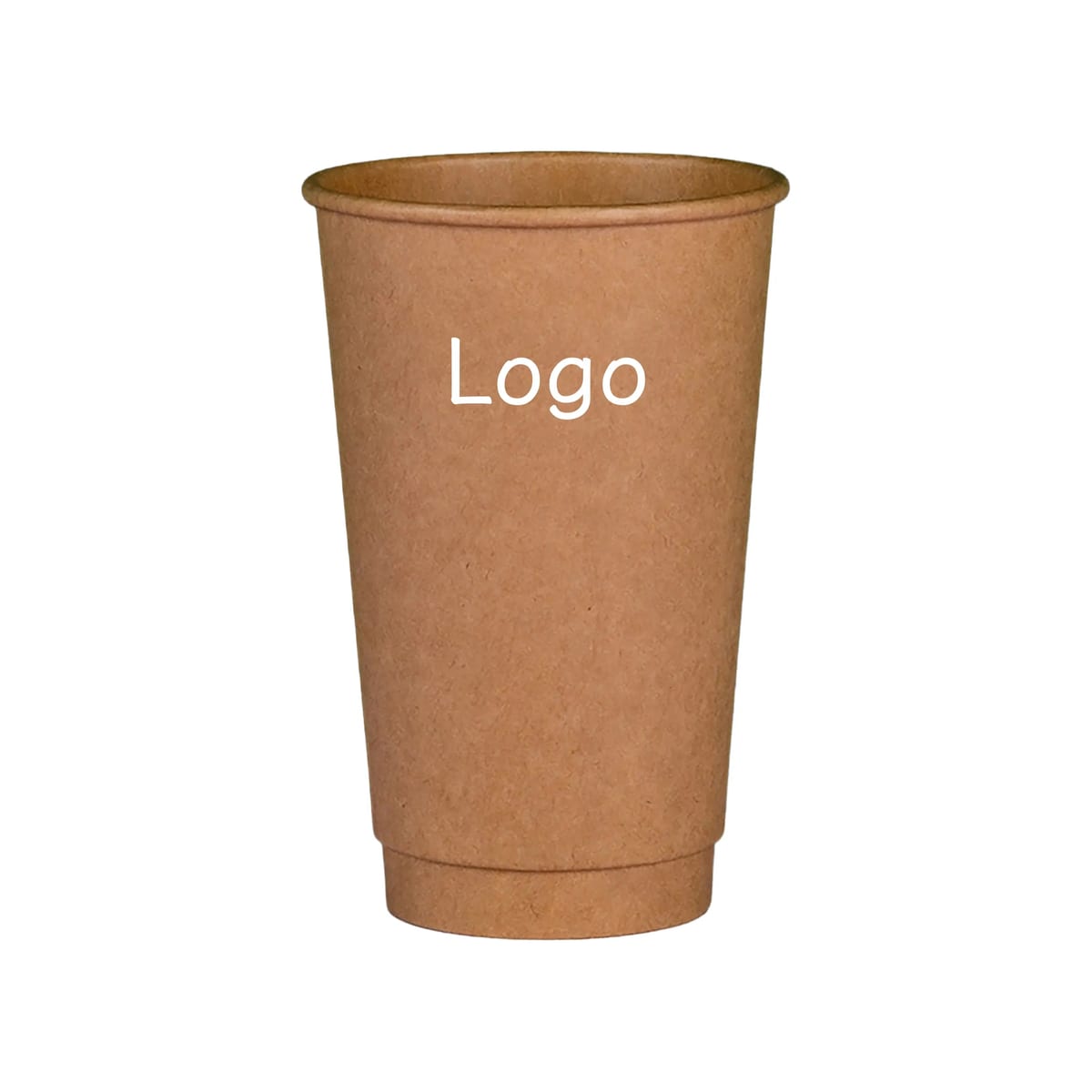 Sleeve Free 16oz Double Wall Insulated Paper Drink Cup